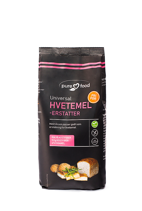 Pakning hvetemel-erstatter