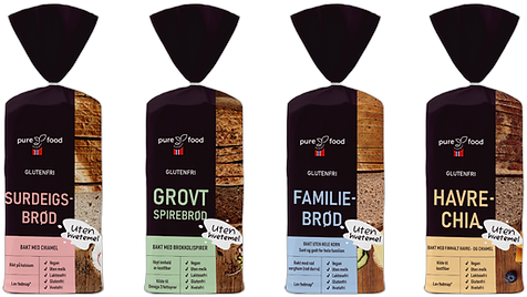 Pure Food glutenfritt brød