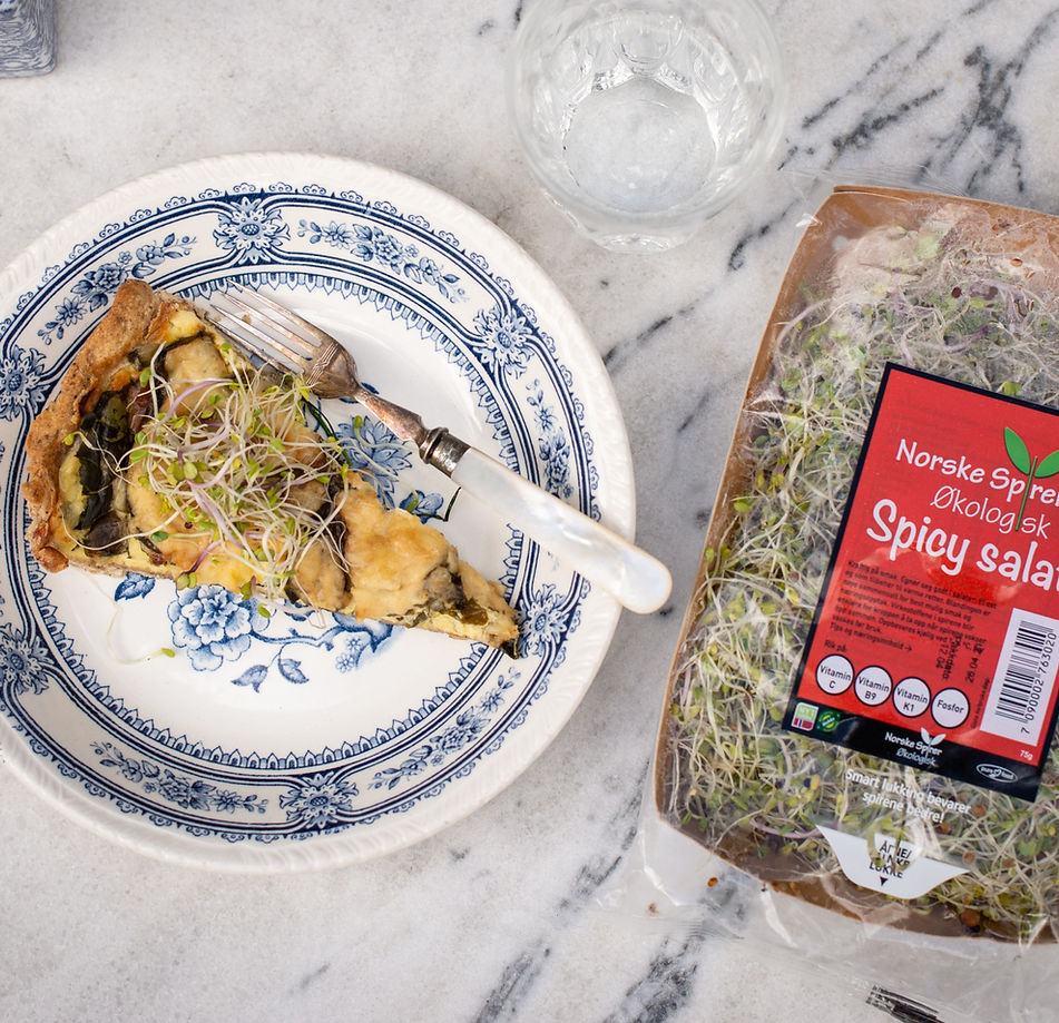 Spicy spiremix servert i skål